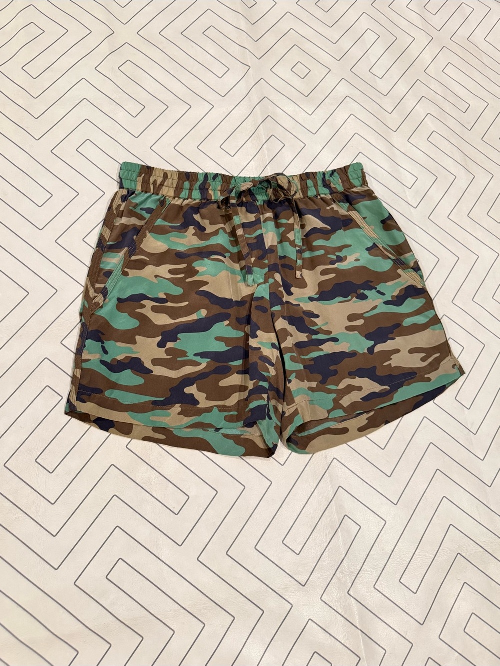 Acrobat Camo Silk Shorts